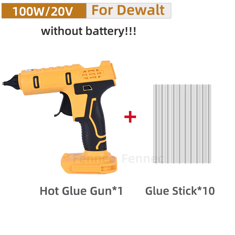 コードレス電動ハンドヘルドホットグルーガン ホットメルトガン - Hot Melt Glue Gun Cordless のレビューと価格