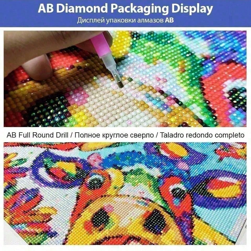 1 ピース 5D DIY フロッキング布、特殊ドリル、ダイヤ - 5D Diamond Painting Kit Full Drill のレビューと価格
