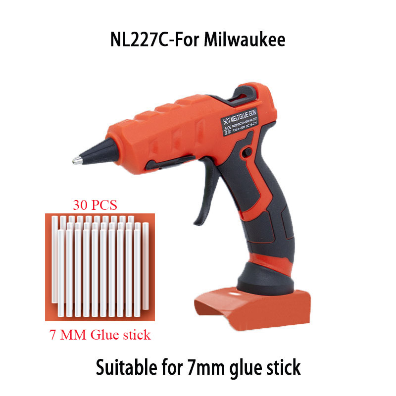 マキタ、デウォルト、ミルウォーキー18Vリチウムイオンバッテ - Hot Melt Glue Gun Cordless のレビューと価格