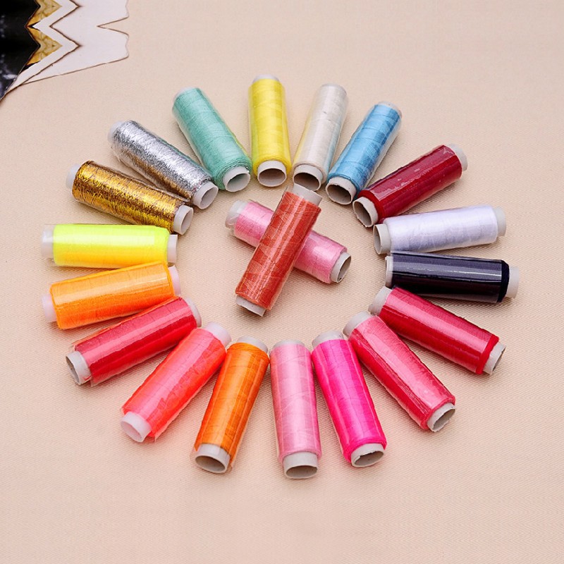 縫製キットミニ手動ミシン針糸セット家庭用 DIY 衣類パッチ - Cotton Embroidery Thread Skeins のレビューと価格