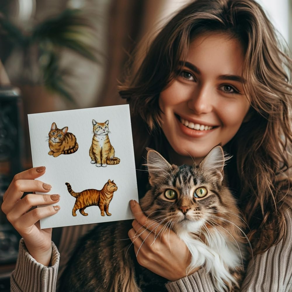 猫クリアスタンプ現実的な猫シリコーンクリアスタンプシール動物 - Clear Silicone Stamps For Card Making のレビューと価格