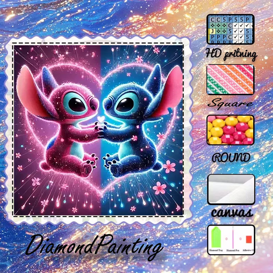 1個 - Potdemiel-5D-DIY - フロッキング - 5D Diamond Painting Kit Full Drill のレビューと価格