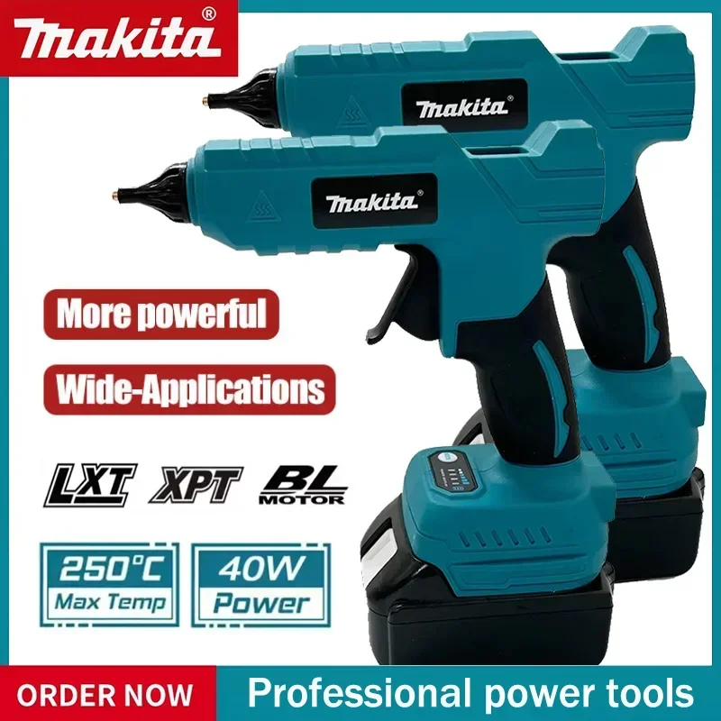マキタコードレス電動ホットメルトグルーガン 18Vバッテリー - Hot Melt Glue Gun Cordless のレビューと価格